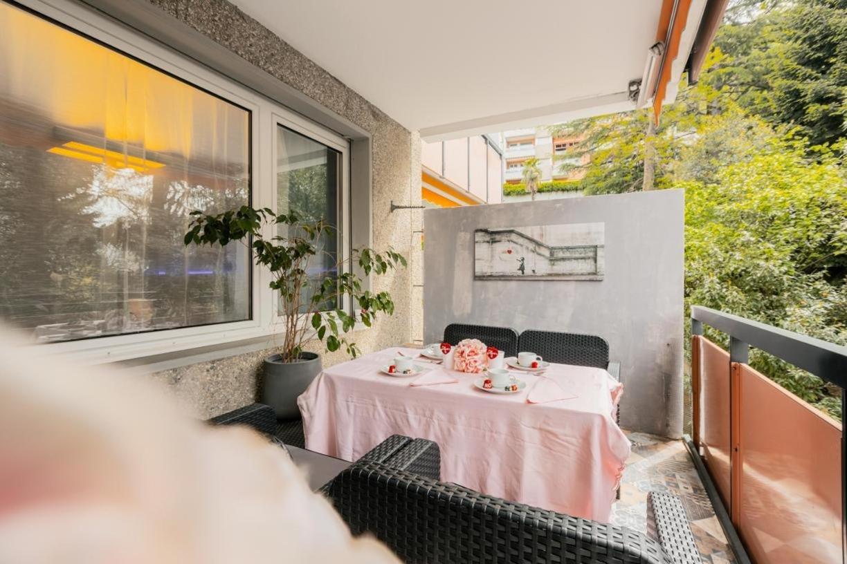 Lake Apartment 4 Bissone Zewnętrze zdjęcie
